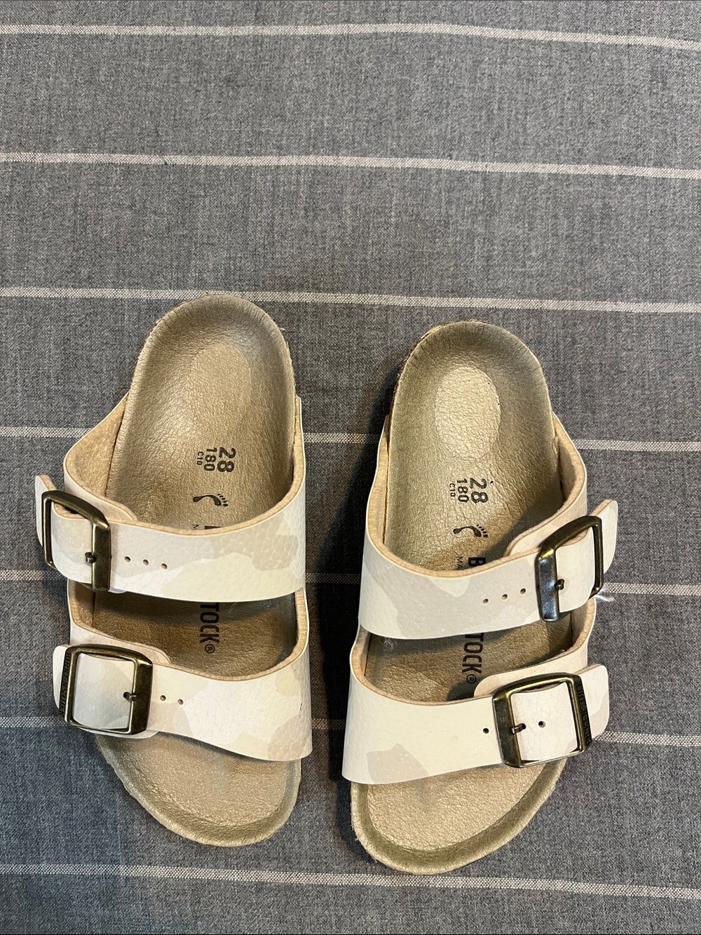 Toddle size Birkenstock sandals
